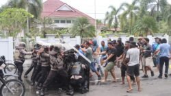 Polres Yapen Gelar Simulasi Sispamkota, Pastikan Kesiapan Hadapi Gangguan Kamtibmas