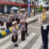 Tanamkan Tertib Berlalu Lintas Sejak Dini, Sat Lantas Polres Biak Numfor Sambangi TK Kemala Bhayangkari