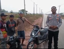 Kabut Asap Batasi Jarak Pandang, Polsek Tanah Miring Imbau Pengendara Tingkatkan Kewaspadaan