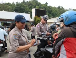 Hari Kedua Operasi Patuh Cartenz 2026, Polda Papua Berikan 287 Teguran Lisan